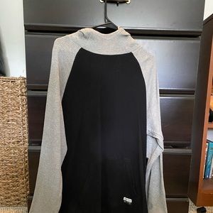 Grey/Black Aeropostale Hoodie/long sleeve XL